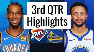 Golden State Warriors vs OKC Thunder Full Highlights 3rd QTR | Nov 16 | NBA Regular Season 2023