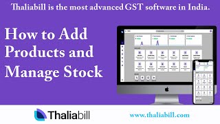 How to Create Product & Stock in Thaliabill | Thaliabill GST Software | Online GST Billing Software. screenshot 5
