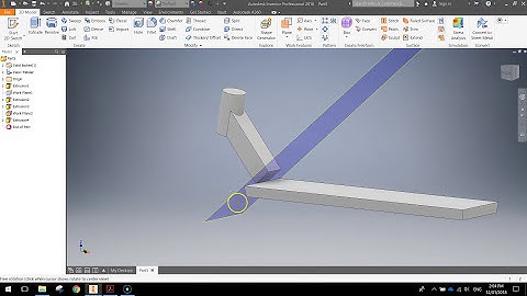 Inventor Model Scooter Tutorial - Deck (Part 3a)