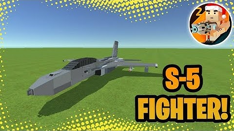 S-5 Fighter Jet Showcase | Simple Sandbox 2
