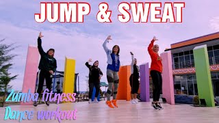 JUMP \u0026 SWEAT | ZUMBA FITNESS | DANCE WORKOUT | GARMIANI FT SANJIN | CHOREOGRAPHY RULYA MASRAH