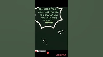 what do you want more of???