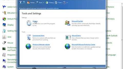 How to Disable Windows Defender on Windows 7