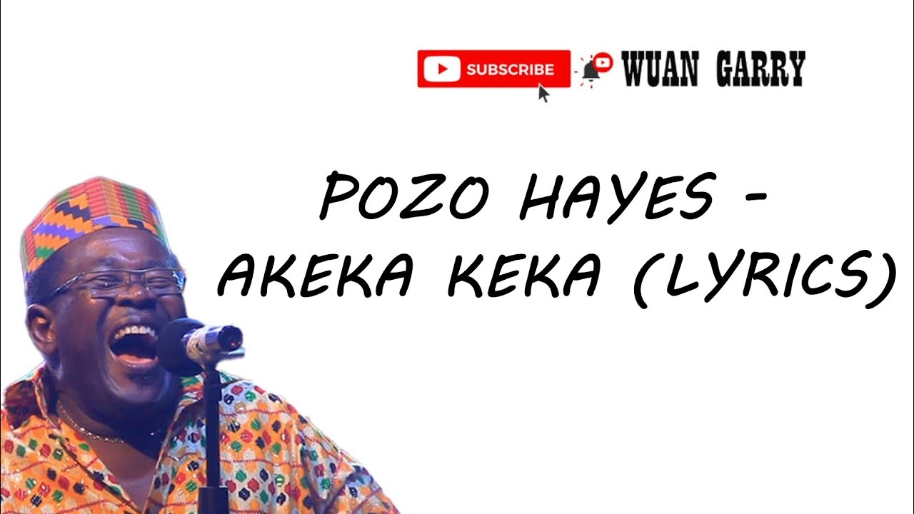 Watch POZO HAYES - AKEKA KEKA (LYRICS) on YouTube