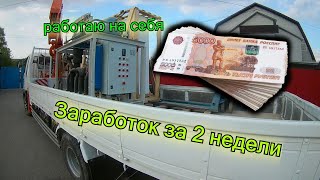 Работа на себя. Заработок за 2 недели на манипуляторе в условиях самоизоляции.