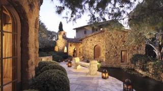 Italian architectural influences seen in this clifftop property and guest house