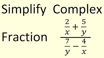 Simplify a Complex Fraction by Multiplying Numerator & Denominator by LCD of All Terms in Expression