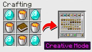 Minecraft, But You Can Craft Creative Mode..