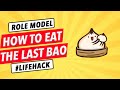 How to eat the last bao