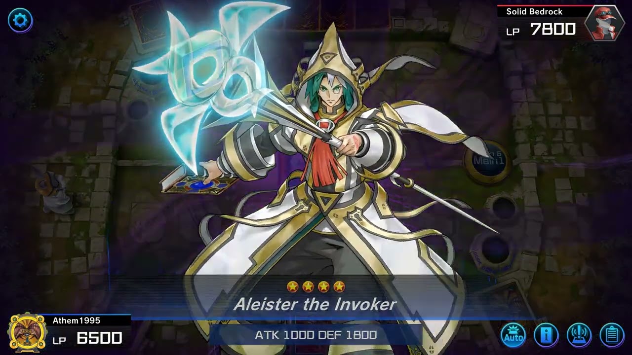 Aleister the Invoker ART ALTERNATE New animation 4K Yugioh Master Duel 2.4.0