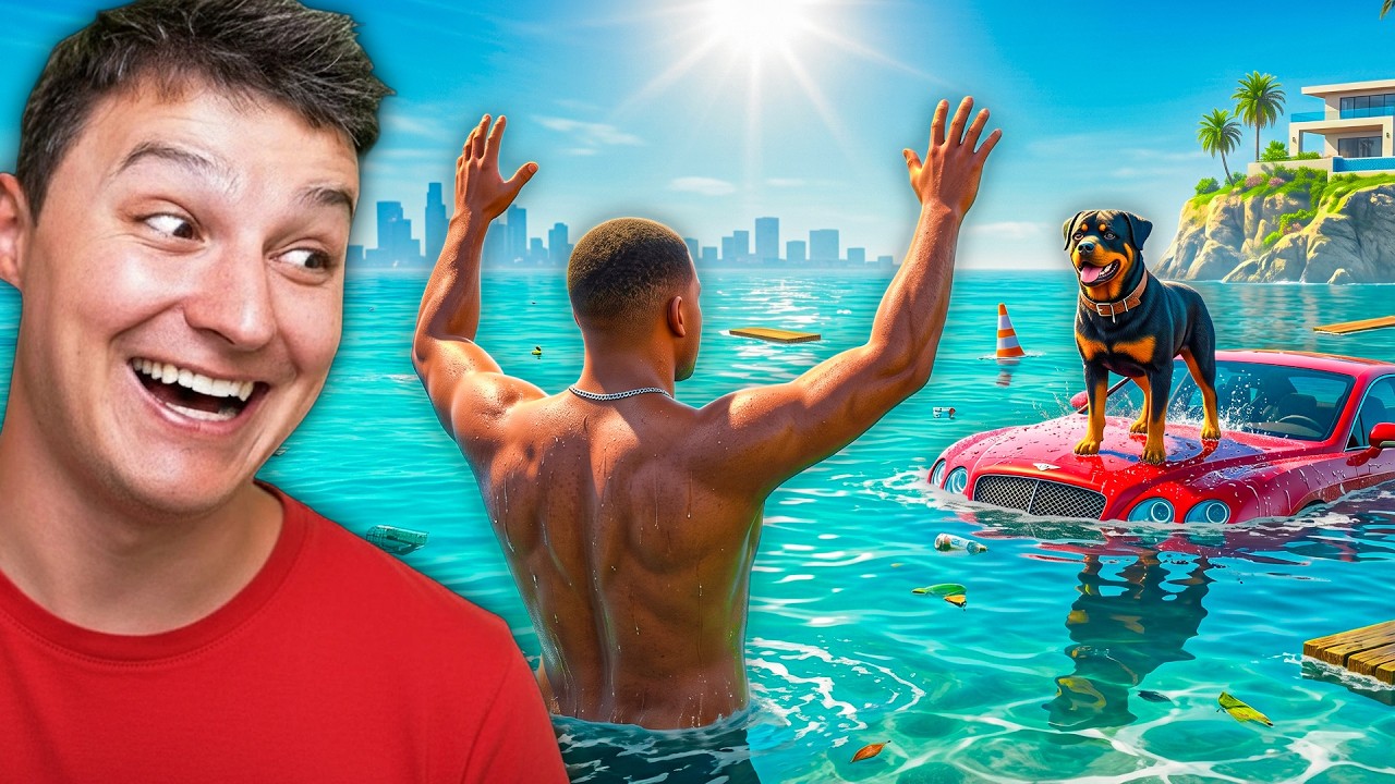 IL MARE SALE OGNI 30 SECONDI - ALLERTA TSUNAMI GTA 5⚠️