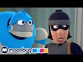 생방송! 도둑잡기! + | 로봇 알포 30분 모아보기 | 시즌 1 | 인기동화 | 어린이 만화 | 문복키즈 | Moonbug Kids 인기만화