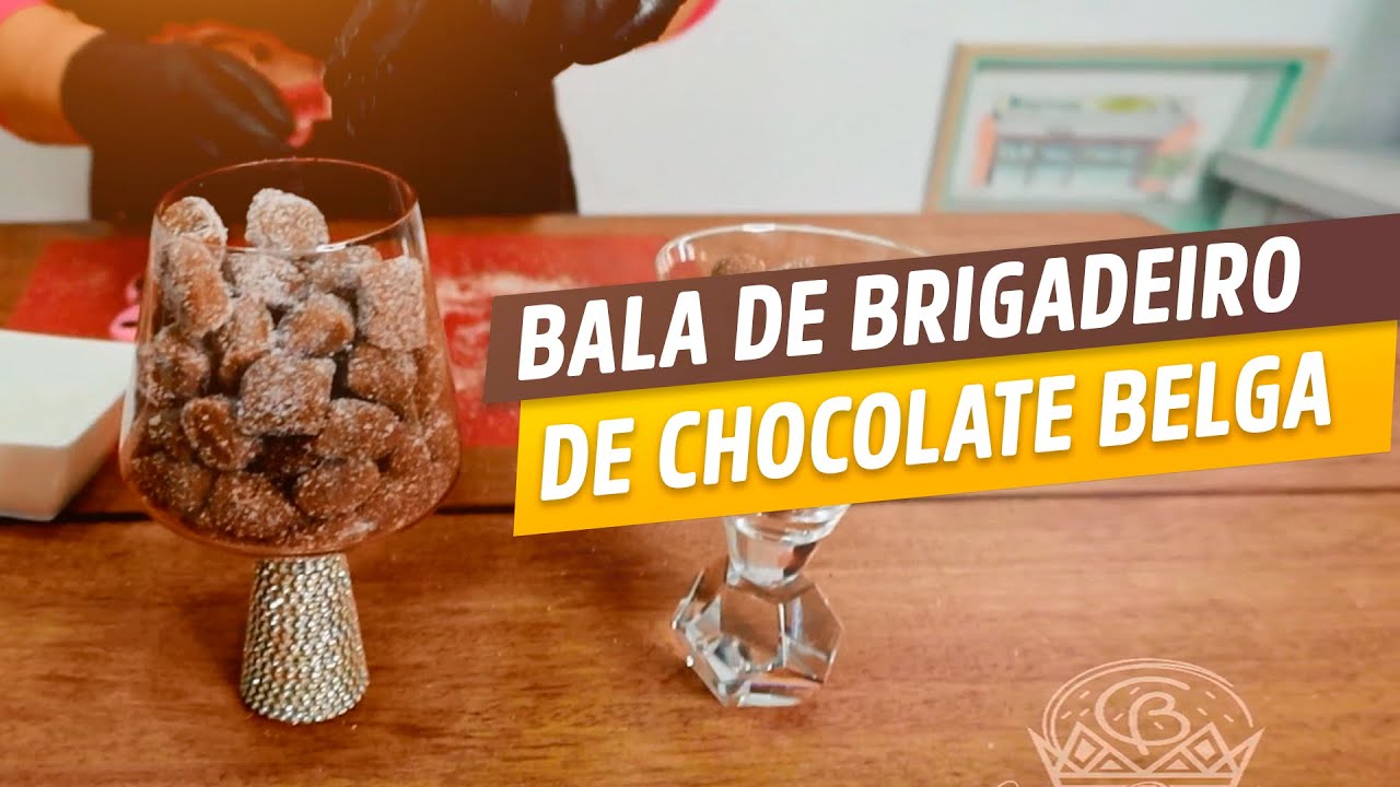 COMO FAZER BALA DE BRIGADEIRO GOURMET.