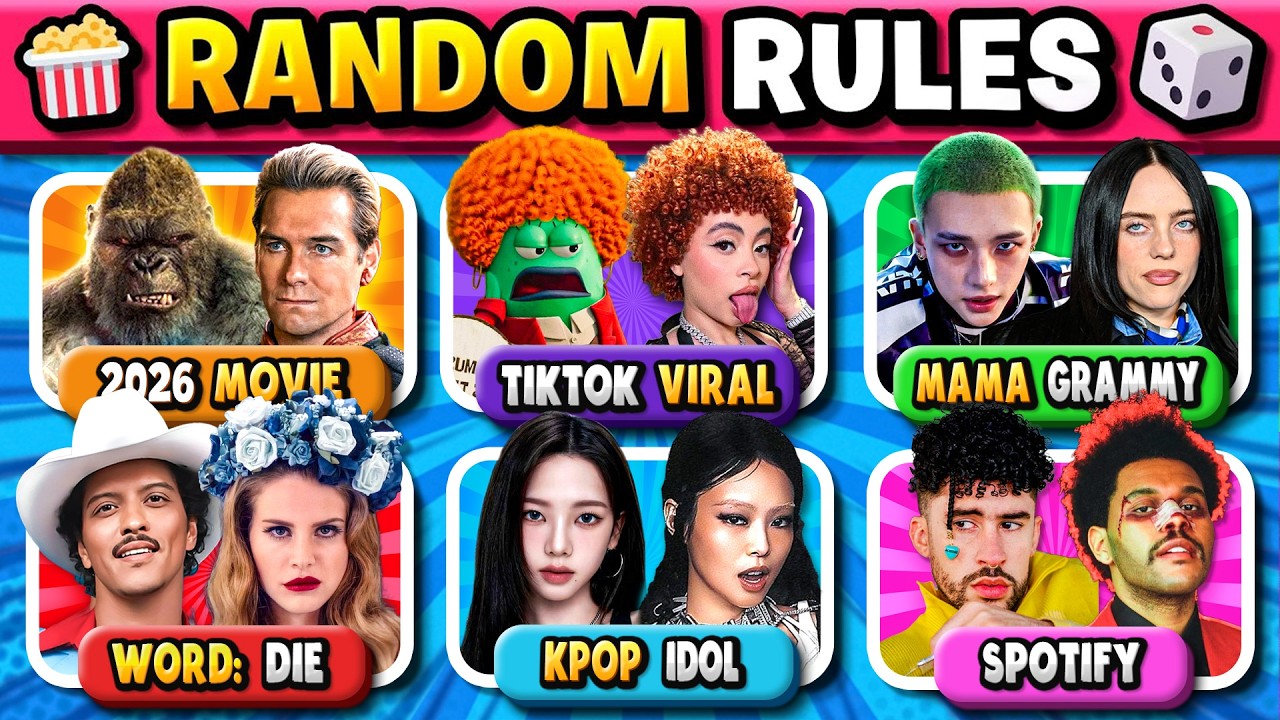 Save One Song RANDOM Rules 🎲spongebob song, kpop song, meme song, TikTok Song | Music Quiz 2026