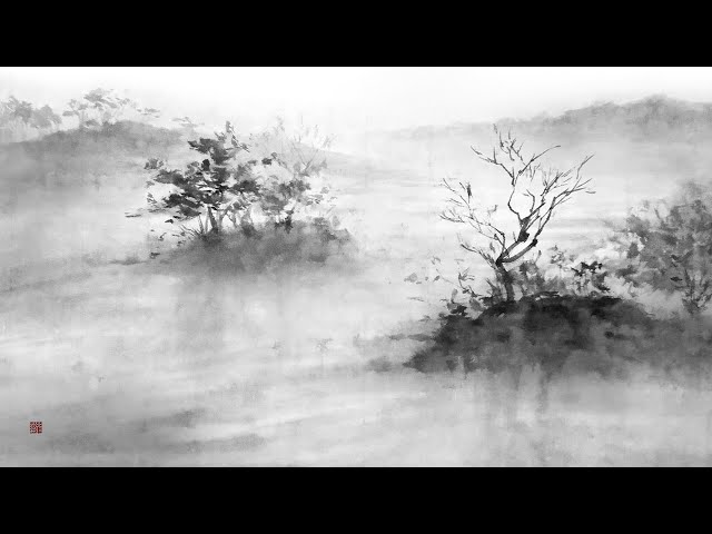 How to draw a Landscape painting 