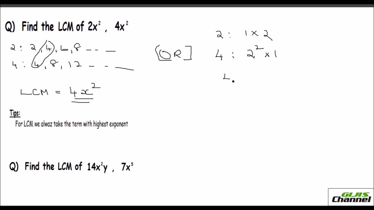 least-common-multiple-lcm-of-monomials-youtube