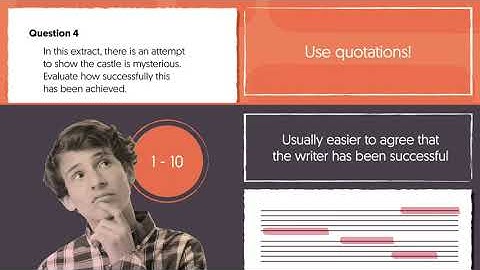 GCSEPod English Language Edexcel Paper 1, Question 4, Tips for Success