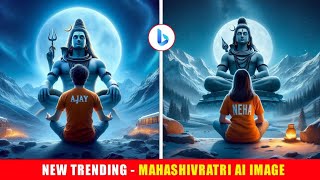 how to Create Mahashivratri Ai Photo Editing in Bing Image Creator | Shivratri Photo Editing 2024