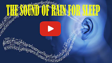 The sound of rain for sleep#relaxation music for sleep#tinnitus relaxing waterfall music