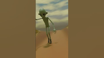 Walking zombie animation practice #blender #animation #testanimation #zombie #3d