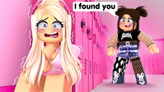 THE NEW GIRL BECAME MY BULLY AT THE ALL GIRLS SCHOOL IN ROBLOX BROOKHAVEN!