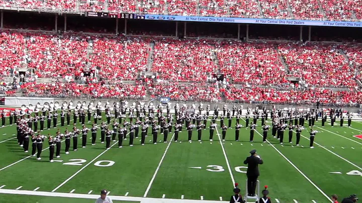 OSUMB 9 10 2011  Halftime Show Fanfare and Take the A Train vs Toledo MVI_1522.MOV