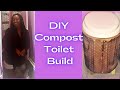 I Built My DIY Compost Toilet | Quick Simple Build with Urine Diverter!