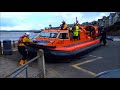 RNLI Hovercraft launch from Arnside - 18:03:18