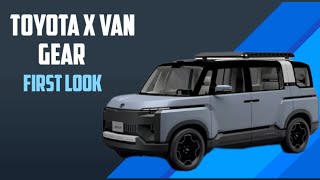 Toyota X van gear  - Will this concept be popular?