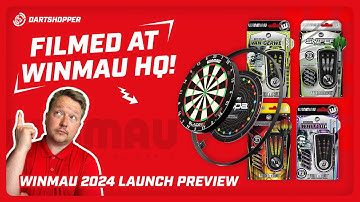 Dartshopper Media - WINMAU 2024 LAUNCH - Overview of the latest offerings filmed at Winmau HQ #Darts