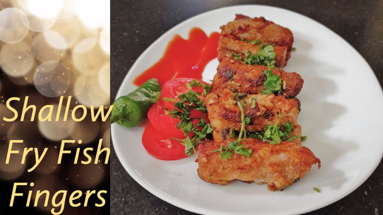 How To Make Shallow Fry Fish Fingers Asian cuisine by Farzana