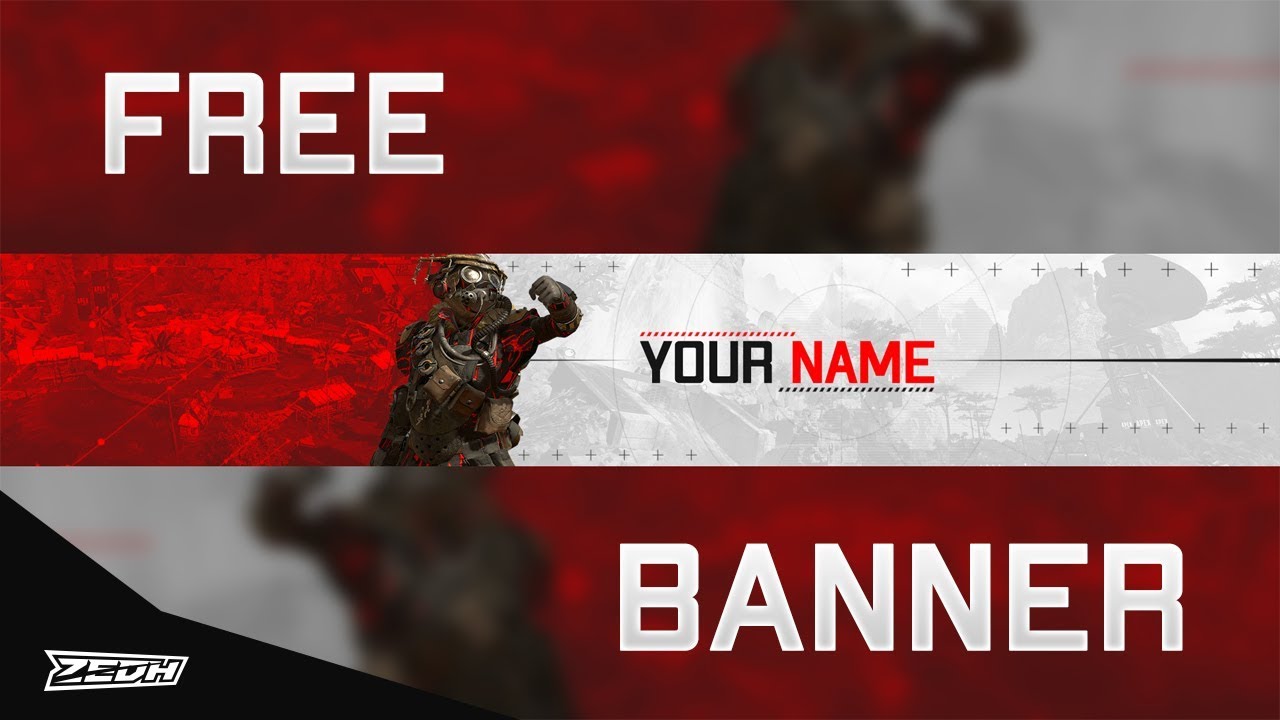 FREE Apex Legends BANNER TEMPLATE | +DOWNLOAD | Photoshop CC - YouTube
