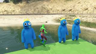 GTA 5 Epic Water Ragdolls Spiderman Vs Minions | Jumps/Fails ep.18