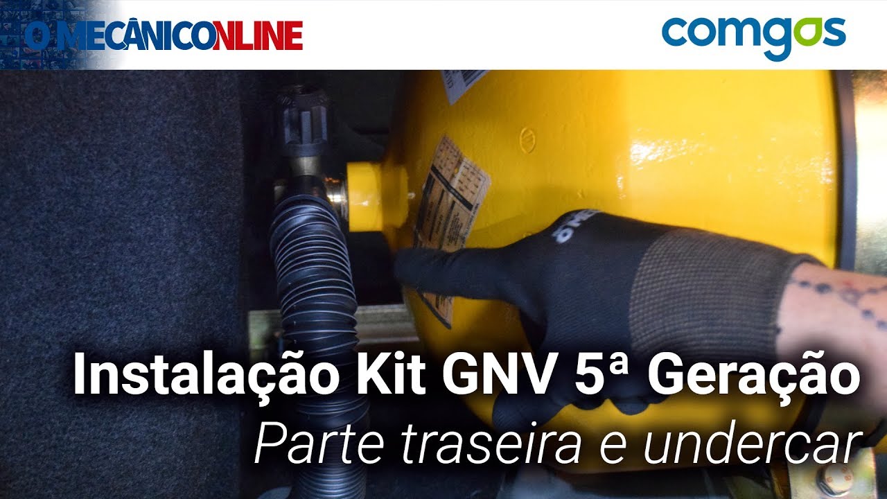 Instalação Kit GNV 5ª Geração (parte traseira e undercar) YouTube