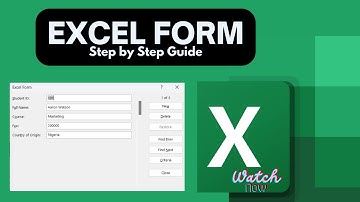 Agilice la entrada de datos con formularios de Excel | ¡Consejos y trucos de Excel!