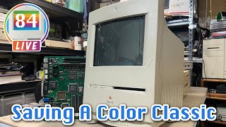 Live: Can this Macintosh Color Classic be saved?