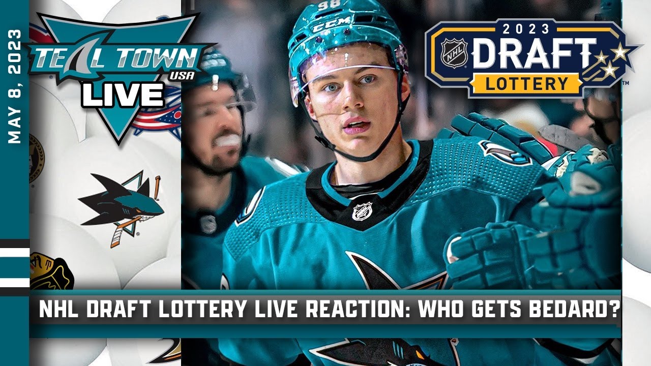2023 NHL Draft Lottery Live Reaction Who Gets Bedard? - 5/8/2023 - Teal Town USA Live
