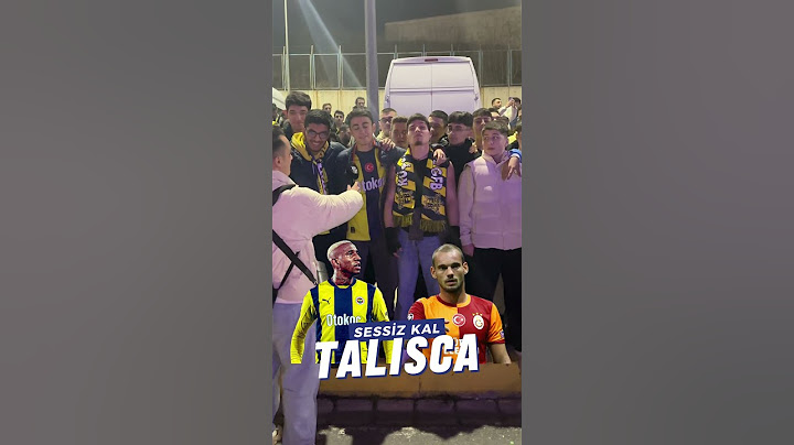 Talisca'dan daha iyisi gelene kadar sessiz kal!