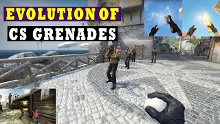 Evolution of Grenades in Counter Strike Games