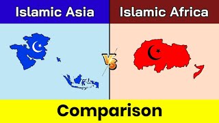 Islamic Asia vs Islamic Africa | Islamic Africa vs Islamic Asia | Comparison | islamic |  Data Duck