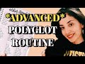 ADVANCED POLYGLOT ROUTINE - HOW I LEARN VOCABULARY FAST - 100 WORDS IN 4 MINUTES **NOT CLICKBAIT**