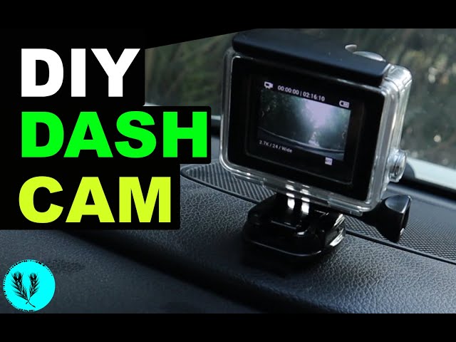 DIY CAMERA MOUNT FOR CAR  Install Dashcam for CHEAP w/ Velcro & GoPro  Mount 