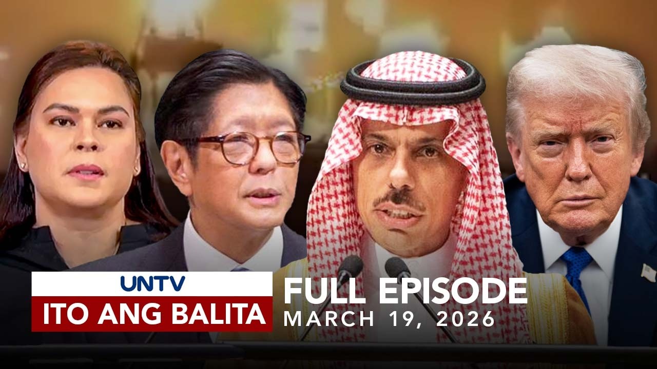 Ang Mey UNTV: Ito Ang Balita | March 19, 2026 - YouTube