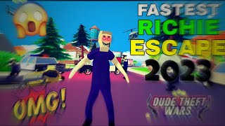 Dude Theft Wars Unlock Richie 2024 | How to unlock chad mission in dude theft wars 2024