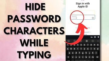 Hide Password Characters while Typing in Android | Android Tricks