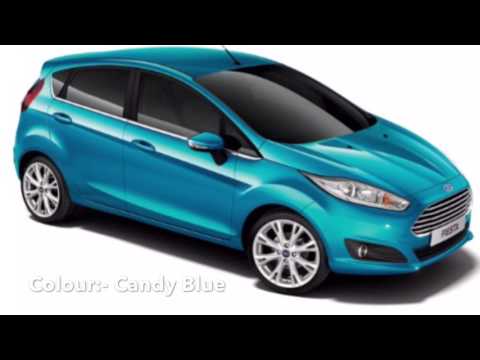 Ford Fiesta Colour Chart