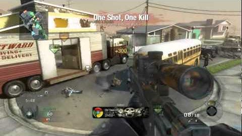 Black ops quick scope no scope double kill
