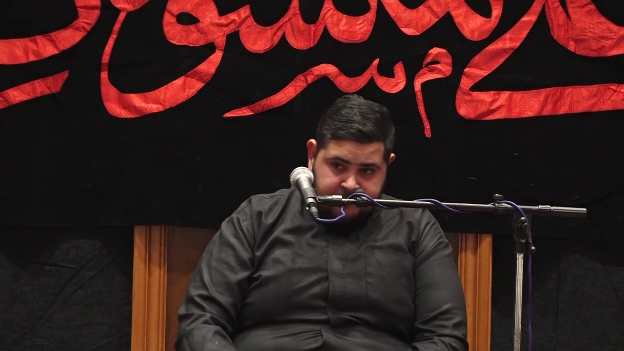 القارئ قاسم الزاملي  العزاء المركزي الكاظميه المقدسه