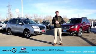 2017 Subaru Forester vs Outback: whats the difference