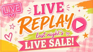 Treasures From My Travels! LIVE SALE!